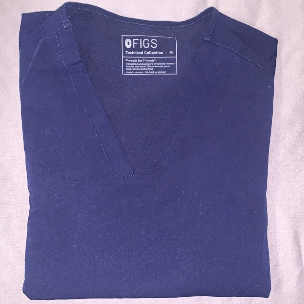 Figs Casma Scrub Top